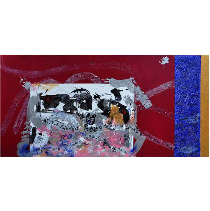 Jatra XV
Acrylic on Canvas
46 x 96 inches
2011