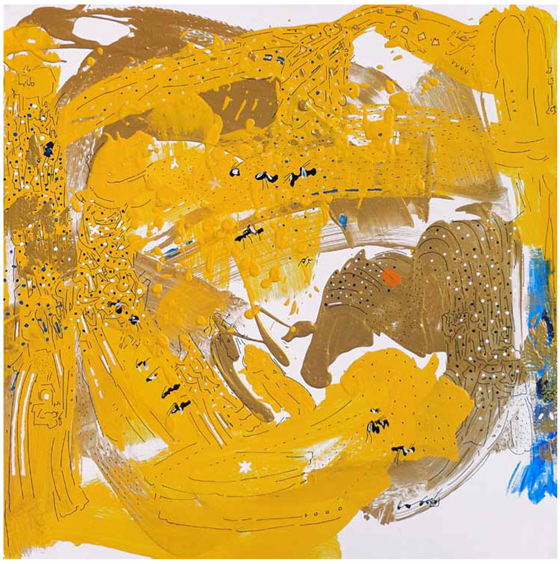 Jatra XXI
Acrylic on Canvas
24 x 24 inches
2015