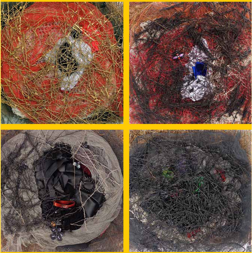 Angels (Yogmaya)
Mixed Media
21 x 21 inches (each)
2014